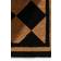 H&M Mönstrad Dörrmatta I Kokosfiber 45x70 - Svart Svart, Beige 45x70cm