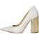 Michael Kors Maxine Leather Pump Natural