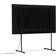Pedestal Tube TV Floor Stand Black