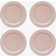 aida Søholm Solvej Middagstallerken i Creamy Sand Porcelæn 26,5 cm 4 stk Flad tallerken 26.5cm 4stk