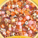 Djeco pärlor Alphabet Beads, Gold