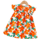 Shein Baby Girl Flower Dress Baby Flying Sleeves Fashion Cute Princess Dress