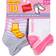 Hanes Infant Girls' Heel Shield Socks 10-Pack Grey/White/Pink/Assorted Grey/White/Pink/Assorted