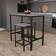 Home Discount Vida Roslyn 2 Bar Of 2 Dining Set 50x100cm 3pcs