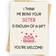Shein Meaningful Birthday Greeting Card 1pc