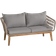 deNoord Morocco Soffgrupp Loungeset, 1 Bord inkl. 2 Stolar & 1 Soffor