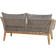 deNoord Morocco Soffgrupp Loungeset, 1 Bord inkl. 2 Stolar & 1 Soffor