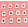 Shein 12pcs/set Fashion Zinc Alloy Playing Card DIY Pendant For Women For DIY Jewelry Making
