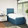 vidaXL Box Spring 80 x 200 cm - Azul Cama Continental