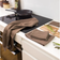OlsenHome Waffle Viskestykke Brun (65x50cm)