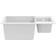 vidaXL Kitchen Sink with