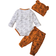 Shein Baby Boy Brave Lion Long Sleeve Top Set