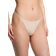 PINK Cotton V-String Panty - Beige