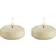 Deluxe Homeart LED Flytande Värmeljus 6,1 cm Cream 2-pack LED-ljus 3cm 2st