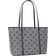 Tory Burch T Monogram Small Zip Tote - Navy