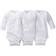 Gerber Baby Multi-Pack Long-Sleeve Onesies Bodysuit, White, Months