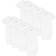 Gerber Baby 8-Pack Short Sleeve Onesies Bodysuits, Solid White, Months