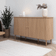 House Nordic Nikko med 2 Låger i Natur L140xB40xH79 Skænk 140x79cm