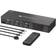 Nordic HDMI KVM-Switch 3 Datorer 2 Skärmar 4K 60Hz