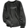 Shein Plus Acid Washed Look Vintage Knitted Distressed Loose Fit Long Sleeve TShirt