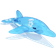 O’Rageous Kids' Dolphin Ride-On Float Light Blue