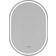 Allibert Lysspejl Isia Oval LED 85 x 60 cm