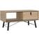 Tvilum Ry Lys Eg/Sort Sofabord 48x102cm