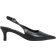 Nelly Svart Pointy Low Slingback