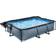 Exit Toys Pool Stone med Filterpump Tak Solsegel 300x200x65cm