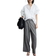 H&M Ladies Black Crease-leg trousers