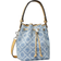 Tory Burch T Monogram Denim Bucket Bag - Powder Blue