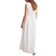 NA-KD Tie Chest Detail Maxi Dress - Hvid