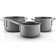 Eva Trio Grey Line Grytset 1,8/2,5/3,8 L Keramisk Slip-Let Set 3 delar