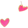 Shein Heart Stud Earrings