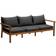 1898 Stockaryd 3-pers Mørkegrå Sofa 199cm 3 personers