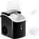 R.W.FLAME 33 Lb. Daily Production Nugget Clear Ice Portable Ice Maker, Countertop Ice Maker Machine w/ Self-Cleaning Function in Black s- Black