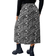 Shein Plus Size Leopard Print Casual Skirt