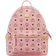MCM Stark Side Studs Backpack In Visetos SOFT PINK (SML)