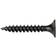 Wickes Fine Thread Black Phosphated Plasterboard Screws 25mm 200pcs