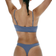 H&M Ladies Blue Seamless padded soft bra