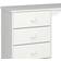Ebuy24 Nilon Konsolentisch Inkl Schemel 8 Schubladen Weiß Ablagetisch 40x139cm