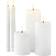 Olsen Home Grooved White LED-ljus 20cm 5st