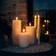 Olsen Home Grooved White LED-ljus 20cm 5st