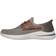 Skechers Men's Slip-ins: Delson 3.0 Roth Shoes Wide Taupe/Brown Textile/Synthetic Vegan Taupe/Brown