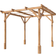 Dunster House Wooden Pergola Utopia 2m 2m Garden Structure 2x2 m