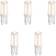 Luedd G9 3-Stegs Dimbara LED-Lampor Opal 3W 250lm 2700K