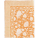 Chamois Duk Indian Rose Orange Bordduk Oransje (230x150cm)