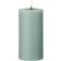 Ester & Erik Bloklys LED Ø7,5x15 cm 67 Jade Stone Stearinlys 15cm