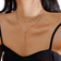 Shein 1pc Fashionable Simple Basic Collar Multi-layer Necklace