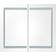 vidaXL LED Bathroom Mirror Cabinet Oak 80 x 12 x 68 cm